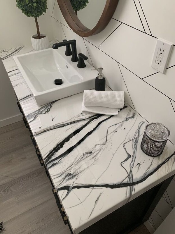 Epoxy Countertop Example