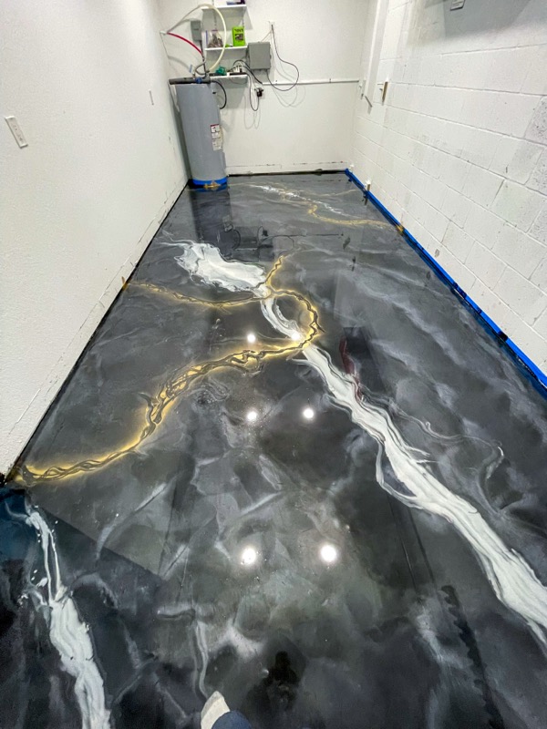 Metallic Epoxy Floor