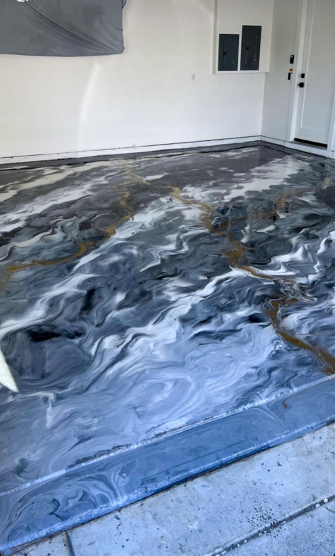 Metallic Epoxy Floor