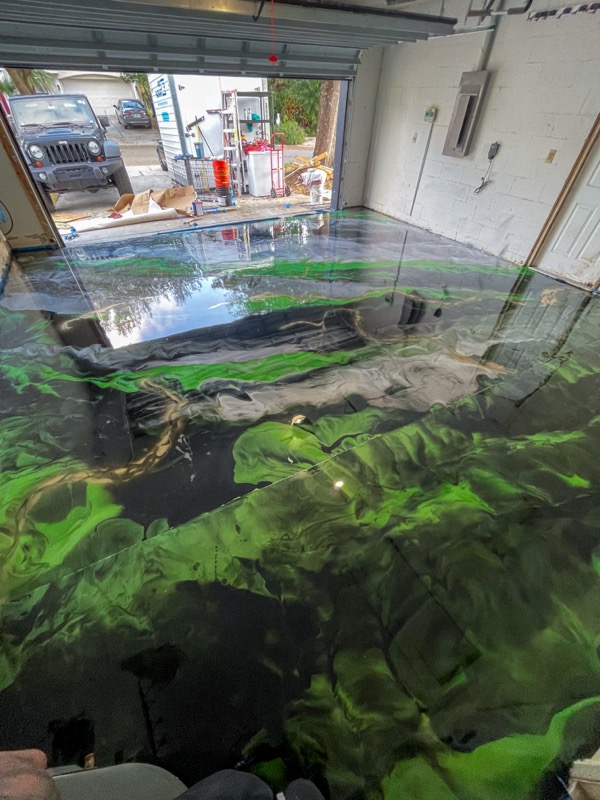 Metallic Epoxy Floor